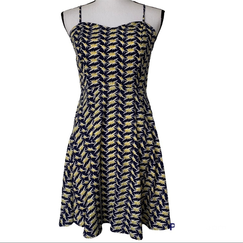 Audrey 3+1 Cosmic Star Spaghetti Strap Dress Size Small